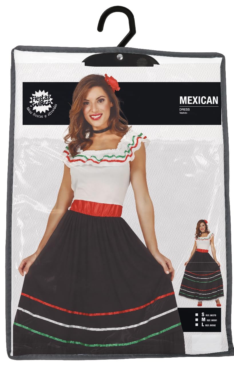 FIESTAS GUIRCA Anais — Déguisement Mexicaine Femme – Image 2