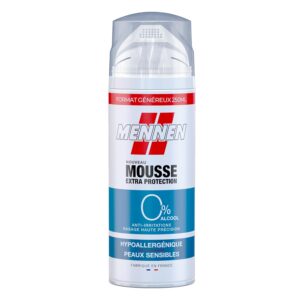 MENNEN — Mousse à raser hypoallergénique 0% 250 ml