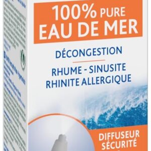 Humer - Spray Nez bouché Adulte/Femme enceinte - 100% eau de mer - Décongestionne le nez - 50ml