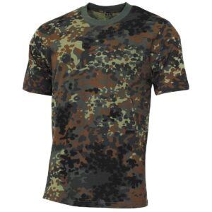MFH 17001 T-Shirt de l'armée des Enfants Basique (Flecktarn/L (146/152))