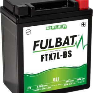 FULBAT BATTERIE MOTO FULBAT GEL FTX7L-BS / YTX7L-BS 12V 6,3AH 100A
