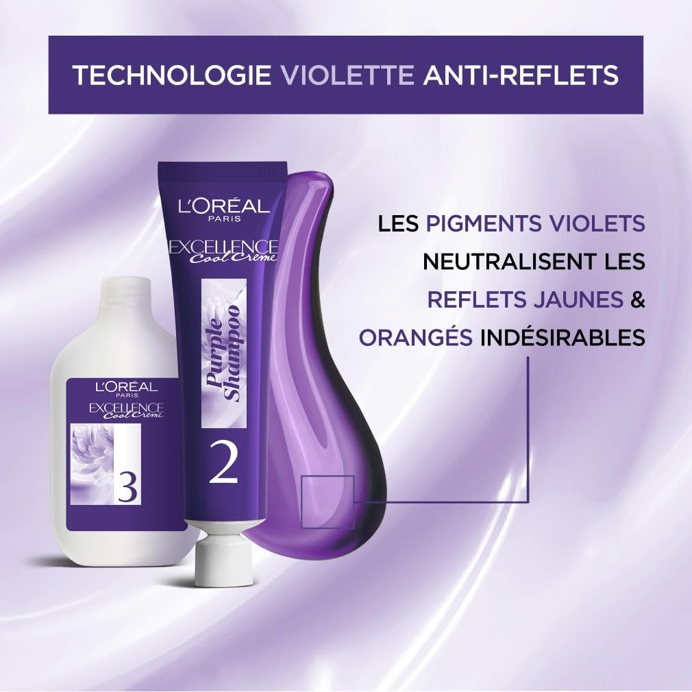 L'ORÉAL PARIS Excellence Cool Crème — Coloration 7.11 Blond Cendré – Image 3