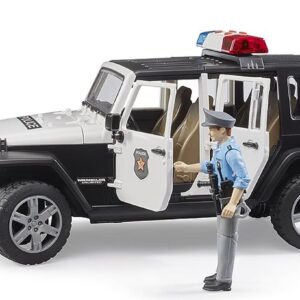 Alternative view of BRUDER Jeep Wrangler Rubicon — Véhicule de police sonore