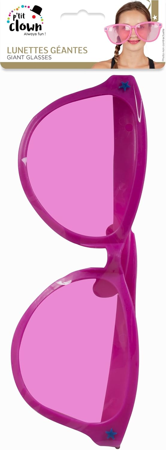 P'TIT CLOWN — Lunettes Géantes Multicolores – Image 5