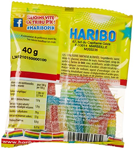 HARIBO Miami Pik — Bonbons piquants mini sachets 30 x 40 g – Image 5