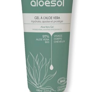 ALOESOL — Gel Aloe Vera Bio 97% 100 ml visage corps cheveux
