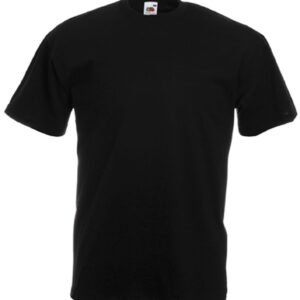 Fruit of the Loom - T-shirt - Homme Noir noir S