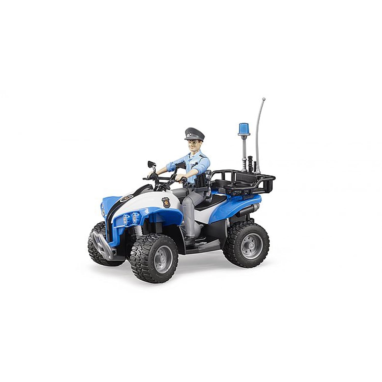 BRUDER — Quad de police avec policier et équipement – Image 4