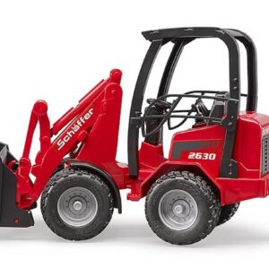 bruder 02190 - Schäffer Hoflader 2630 - 1:16 Véhicule, Agriculture, Ferme, Jouet, Chargeur à roues