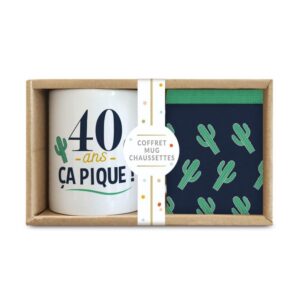 Alternative view of STC — Coffret Mug et Chaussettes 39/45 40 ans