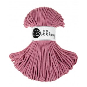 Bobbiny Corde Macramé Tressée Junior 3mm (Blossom) 100m