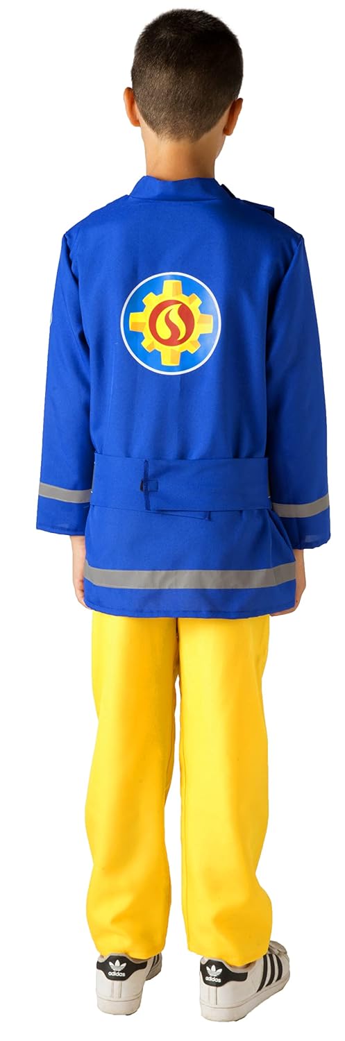 MATTEL/Fireman SAM — Déguisement garçon avec masque 3-4 ans – Image 2