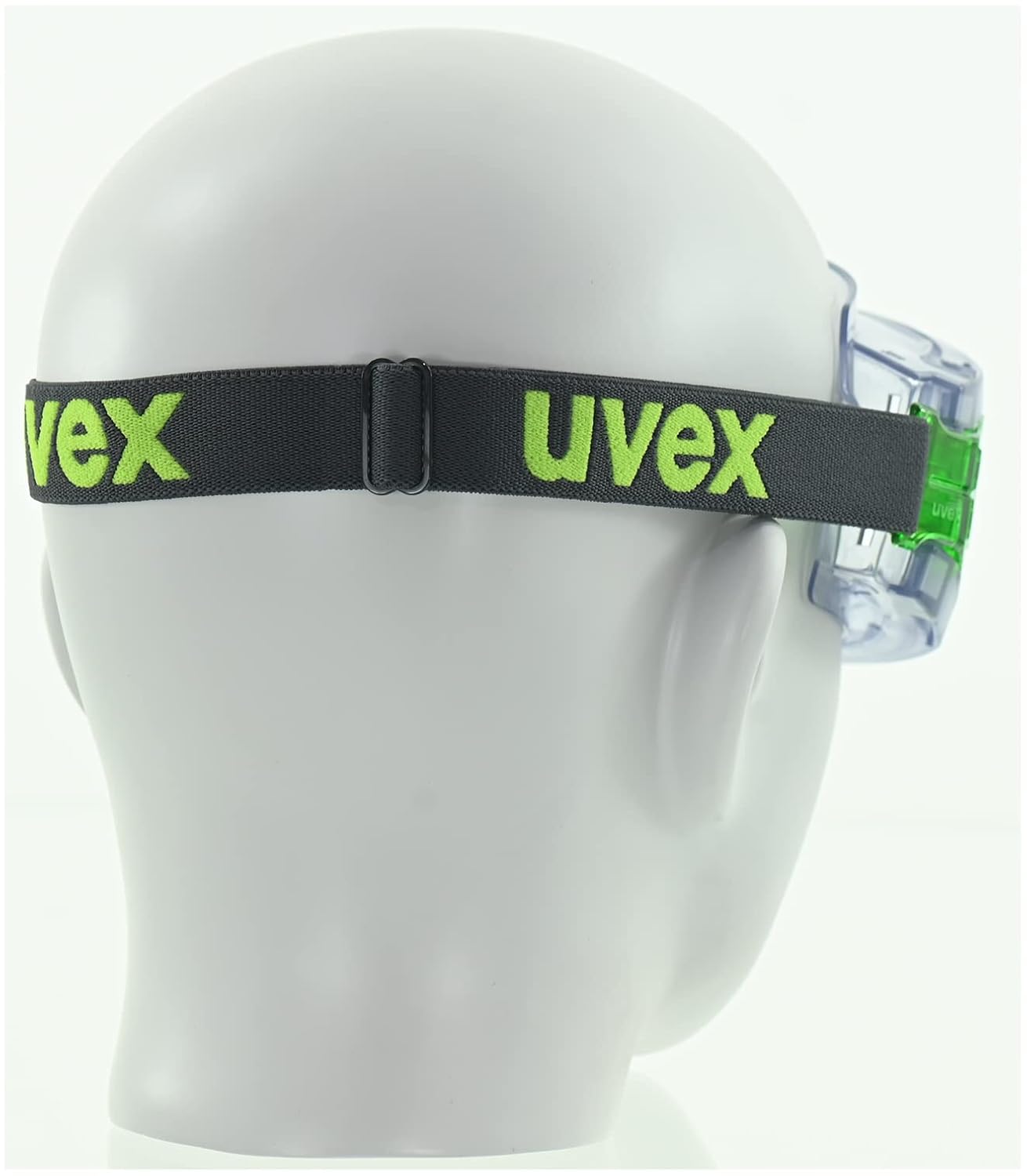 UVEX Ultravision — Lunettes-masque antibuée Transparent/Vert – Image 3