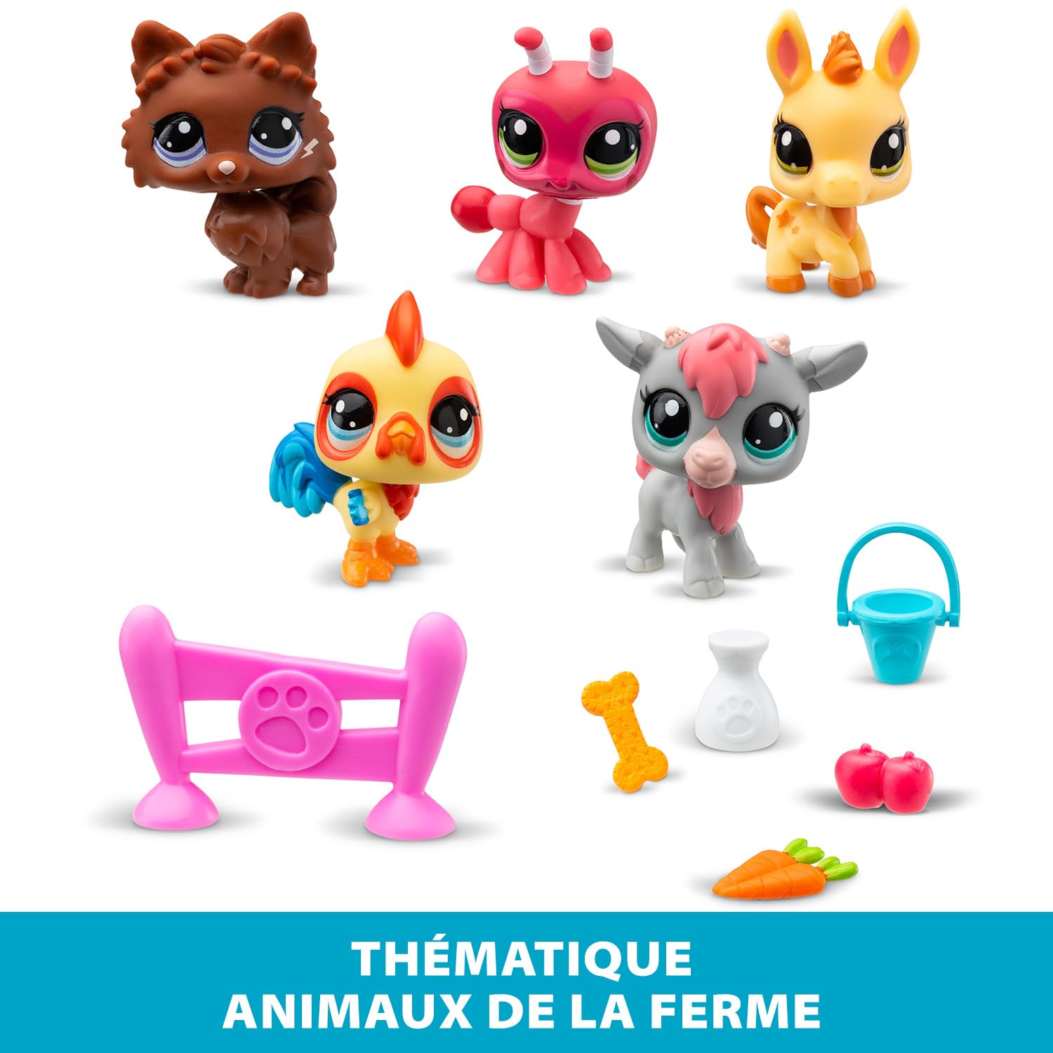 LITTLEST PET SHOP — Coffret Ferme 5 Animaux et Accessoires – Image 2