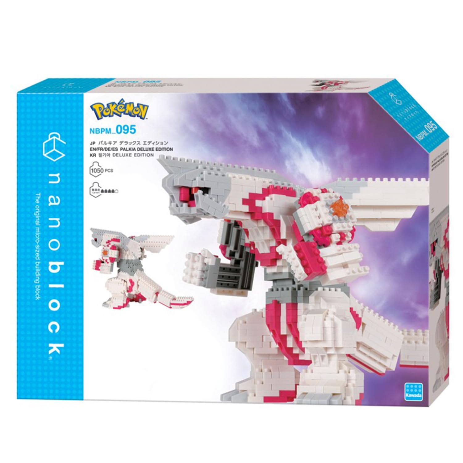 BANDAI Nanoblock — Figurine Pokémon Palkia 1050 pièces – Image 6