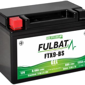FULBAT BATTERIE MOTO FULBAT GEL FTX9-BS / YTX9-BS 12V 8,4AH 135A