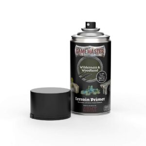 The Army Painter | Terrain Primer | 300 ml | Peinture Acrylique en Spray pour Jeux de Rôle, et Constructions de Décors Miniatures Wargames | Wilderness & Woodland
