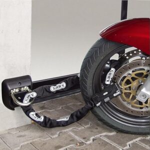 Alternative view of ABUS Granit WBA 100 — Ancrage mural et sol vélo/moto Noir