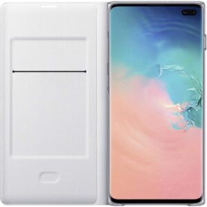 Alternative view of SAMSUNG — Coque LED View blanche pour Galaxy S10+