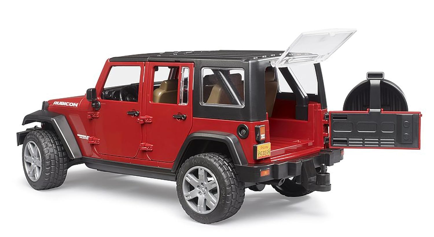 BRUDER 02525 — Jeep Wrangler Unlimited Rubicon 1:16 – Image 6