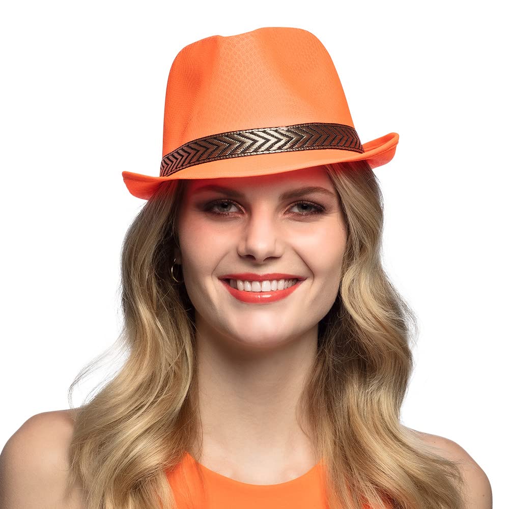 BOLAND Funky — Chapeau orange fluo taille unique – Image 4