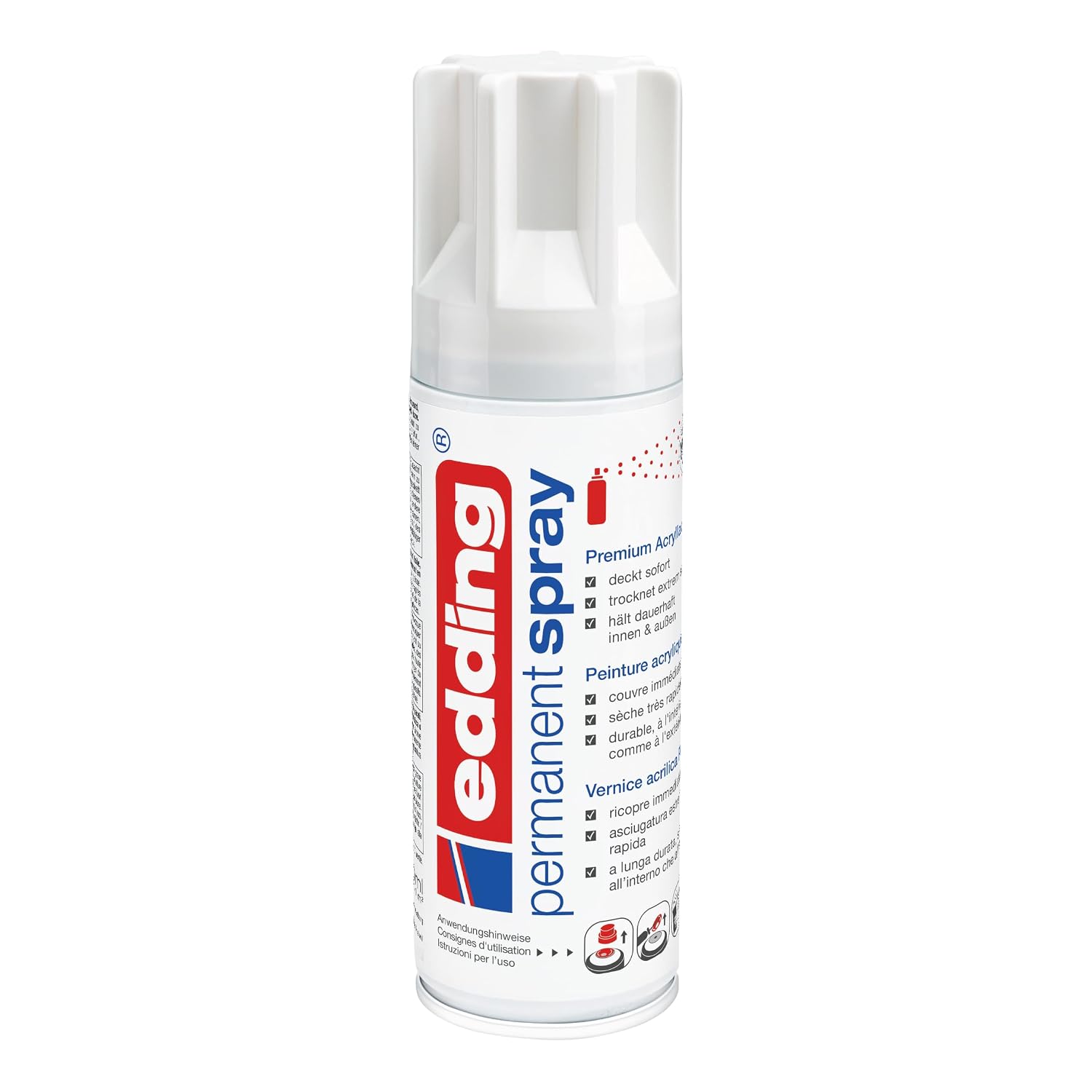 Permanent Spray edding, brillant Blanc éclatant – Image 2