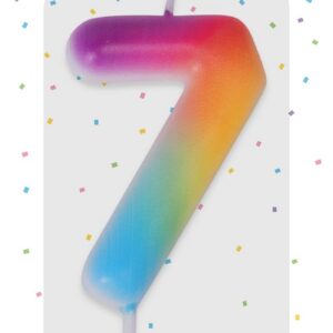 Alternative view of P'TIT CLOWN — Bougie Anniversaire Chiffre 7