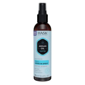 HASK 5en1 Huile d'Argan Spray Soin sans Rinçage, 175 ml, 1 Unité