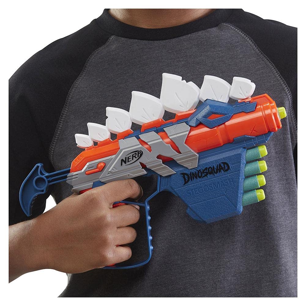 NERF DinoSquad Stego-Smash — Blaster avec 5 fléchettes – Image 3