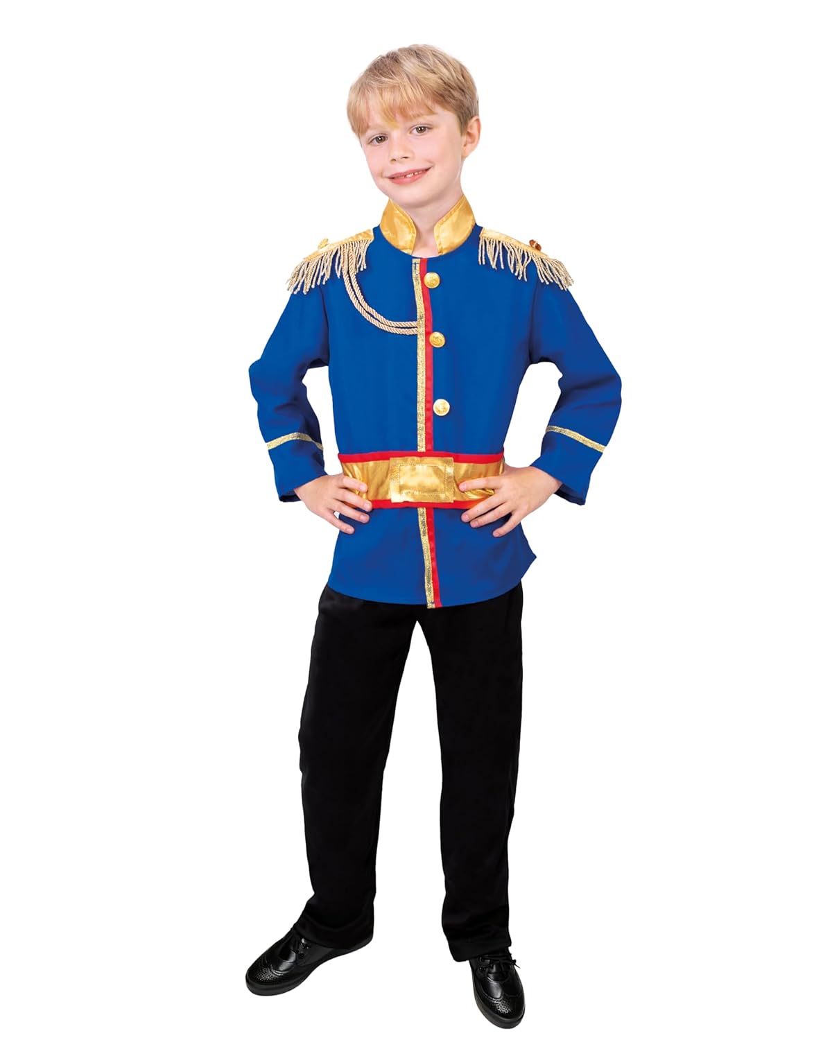 P'TIT CLOWN - Déguisement Prince Charmant - Fairytale Prince - Haut, Pantalon - Costume Enfant Anniversaires, Carnaval, Cosplay, Fêtes Costumées et Évènements à Thème (5/6 ans)