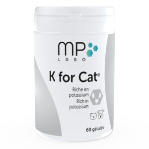 MP Labo K for Cat 60 Gélules pour Chien et Chat - Riche en Potassium