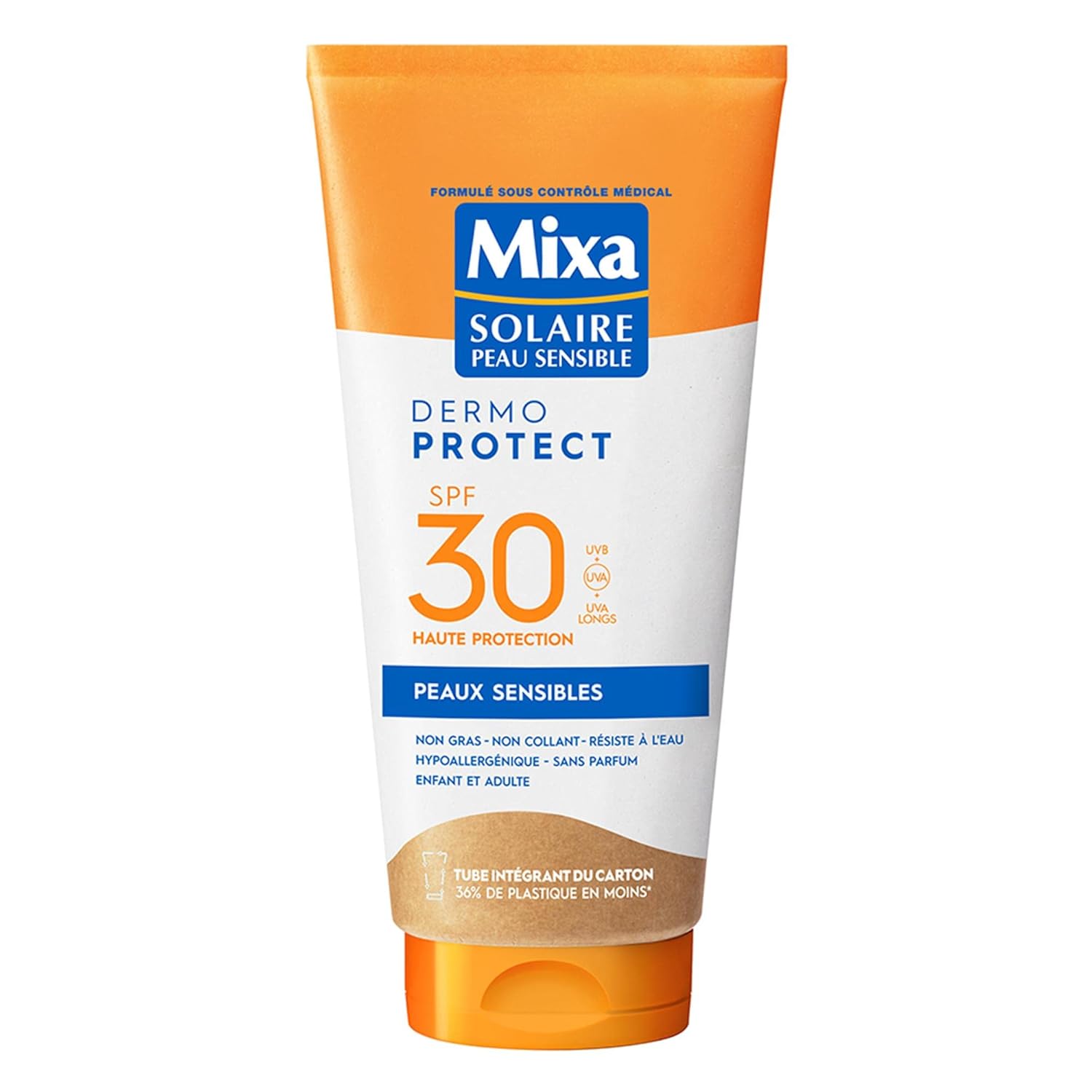 MIXA — Lait solaire peau sensible SPF30 175 ml