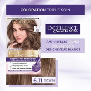 Alternative view of L'ORÉAL PARIS Excellence Cool Crème — Coloration 7.11 Blond Cendré
