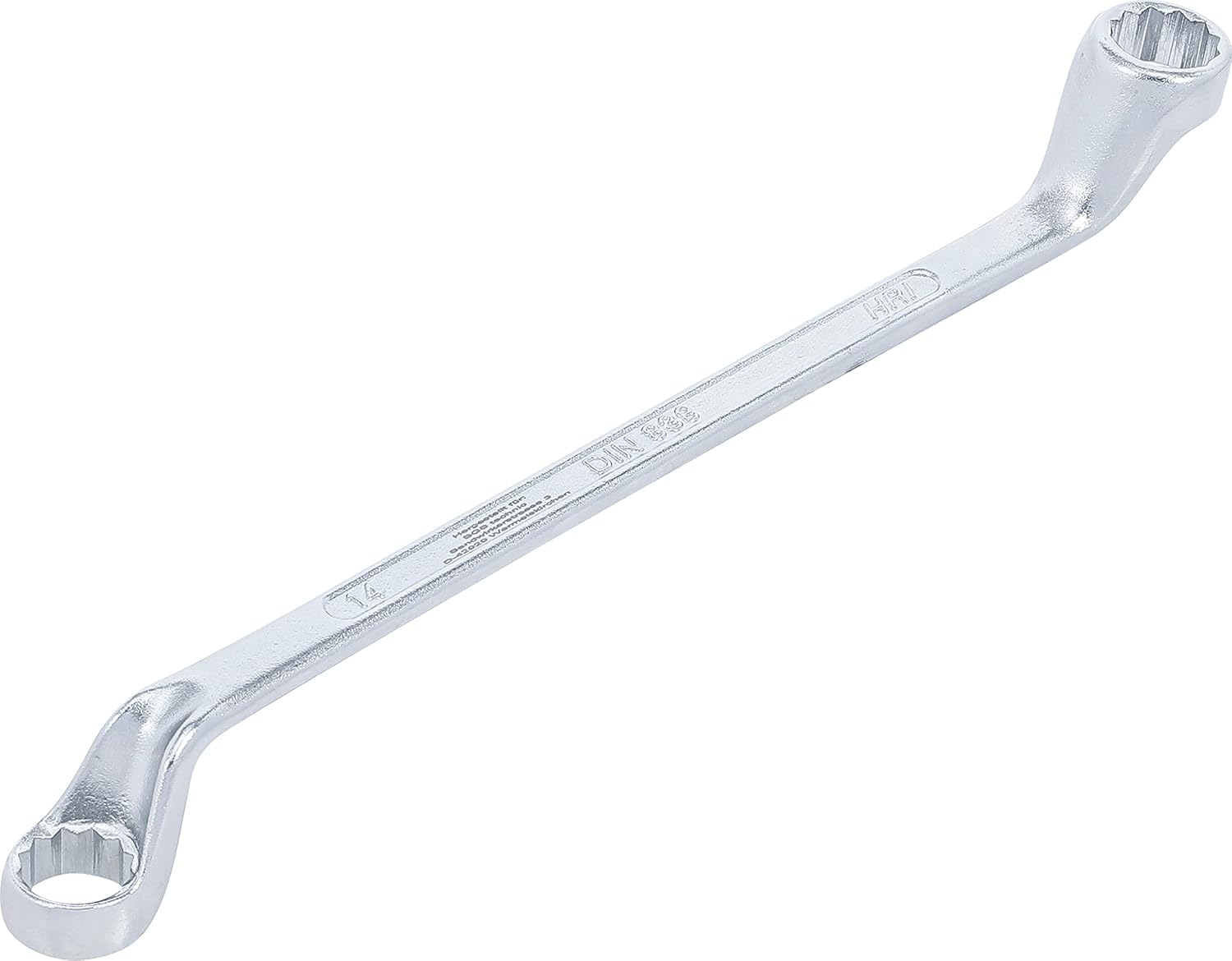 BGS 1214-14x15 - Clé à œil contre coudée - 14 x 15 mm