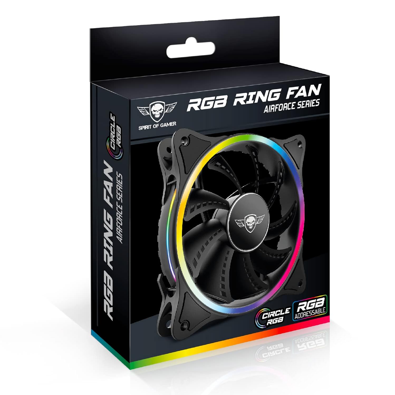 SPIRIT OF GAMER AIRFORCE Series CIRCLE RGB — Ventilateur PC 120 mm – Image 7