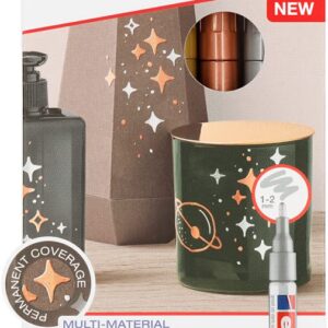 Alternative view of EDDING 751 — Set de 5 Marqueurs peinture brillante