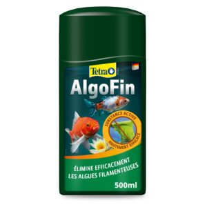 Tetra Pond Algofin - Anti Algue pour Bassin de Jardin - Efficace sur tous types d'Algues - 500 ml