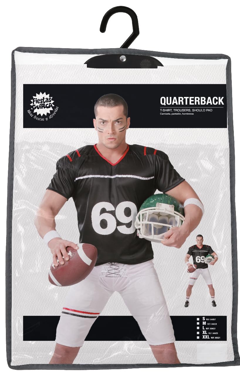 FIESTAS GUIRCA — Costume de Quarterback Adulte 52-54/L – Image 3
