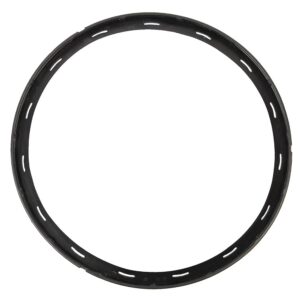 Seb Joint silicone pour cocotte-minute, Diamètre 24,5 cm, Compatible avec les autocuiseurs Clipso Essential 6 L, 7,5 L, 9 L, Noir X1010006