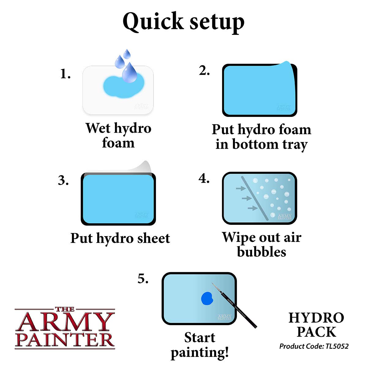 THE ARMY PAINTER — Recharge Wet Palette 50 lingettes + 2 éponges – Image 5