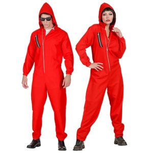 W WIDMANN MILANO Party Fashion - Costume Takers, combinaison avec capuche, brigands, déguisements de carnaval