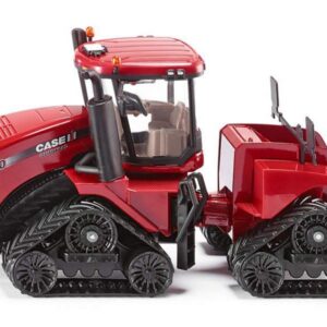 siku 3275, Case IH Quadtrac 600 Tracteur Articulé sur chenilles, 1:32, Métal/Plastique, Rouge, Articulation Fonctionnelle et Attelage Arrière SIKU