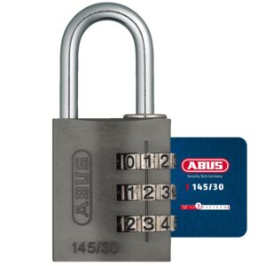 Abus 145/30 Cadenas à combinaison 30 mm Titanium