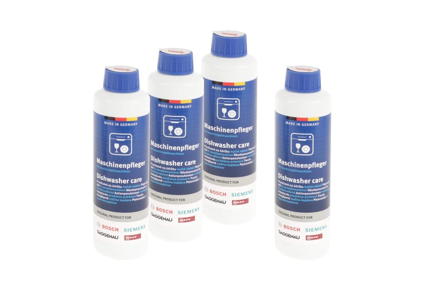 BOSCH SIEMENS NEFF GAGGENAU — Nettoyant Lave-vaisselle 4x250ml – Image 3