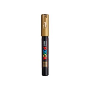 Uni-ball Posca Marqueur Pointe ogive Ultra fine - Or