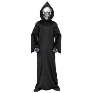 W WIDMANN MILANO Party Fashion - Costume Enfant Faucheur, Démon, Fossoyeur, Grim Reaper, Costumes de Mardi Gras, Halloween