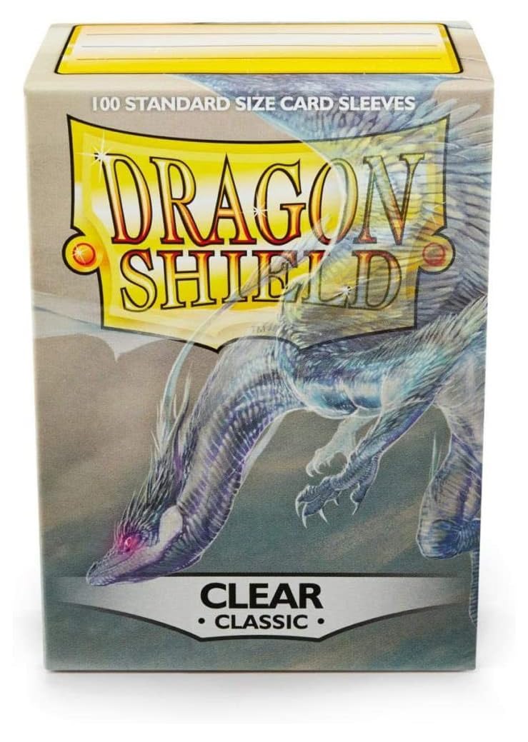 Dragon Shield - Pochettes Pour Cartes (100 pièces, Transparent, Polypropylène (PP))