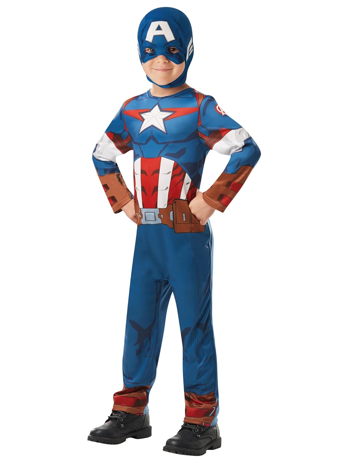 RUBIES Avengers — Déguisement Captain America Enfant Taille L