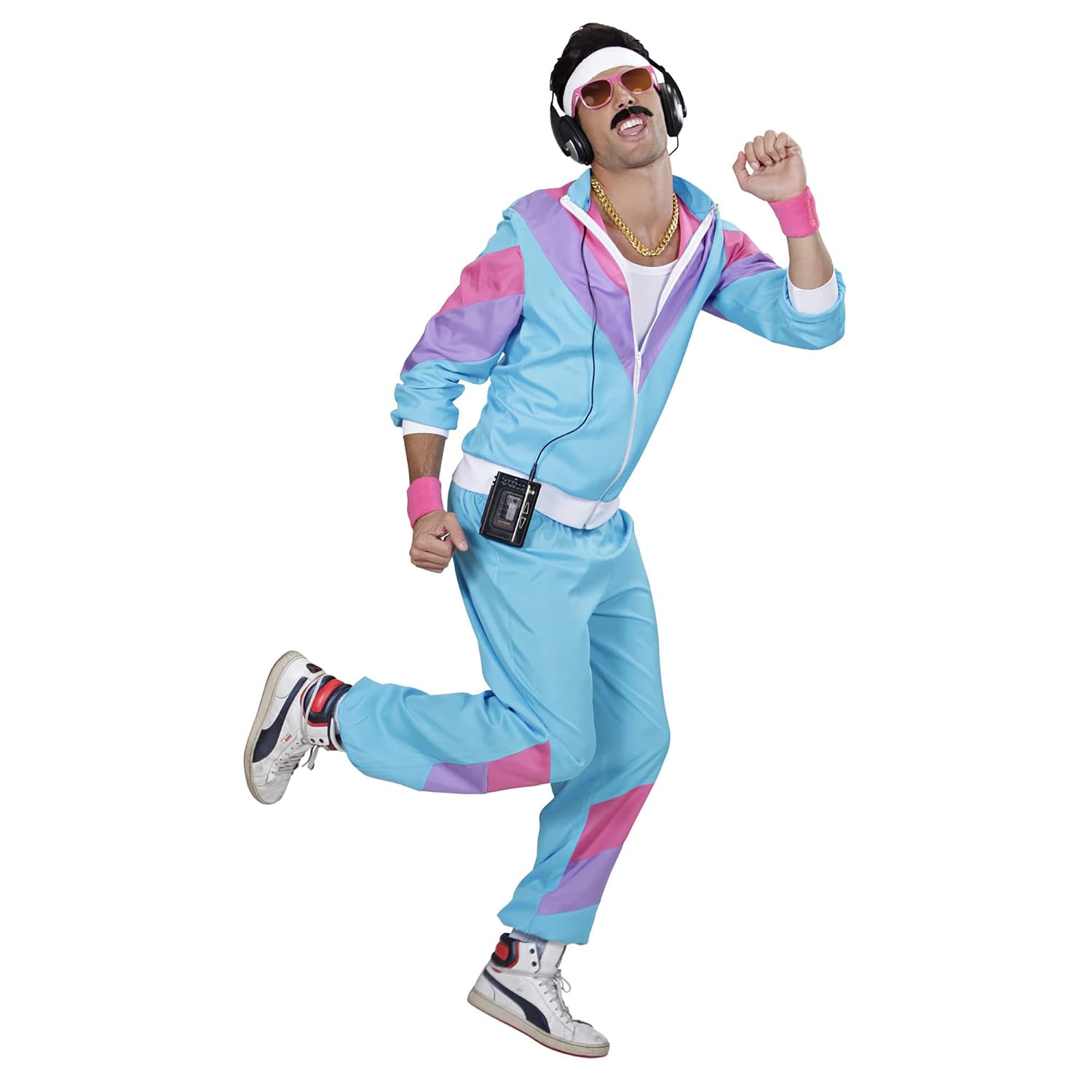 WIDMANN MILANO Party Fashion — Costume survêtement bleu XXL – Image 3