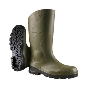 DUNLOP Protective Footwear, H142611, Devon Full Safety, Vert Foncé, Taille 45 EU